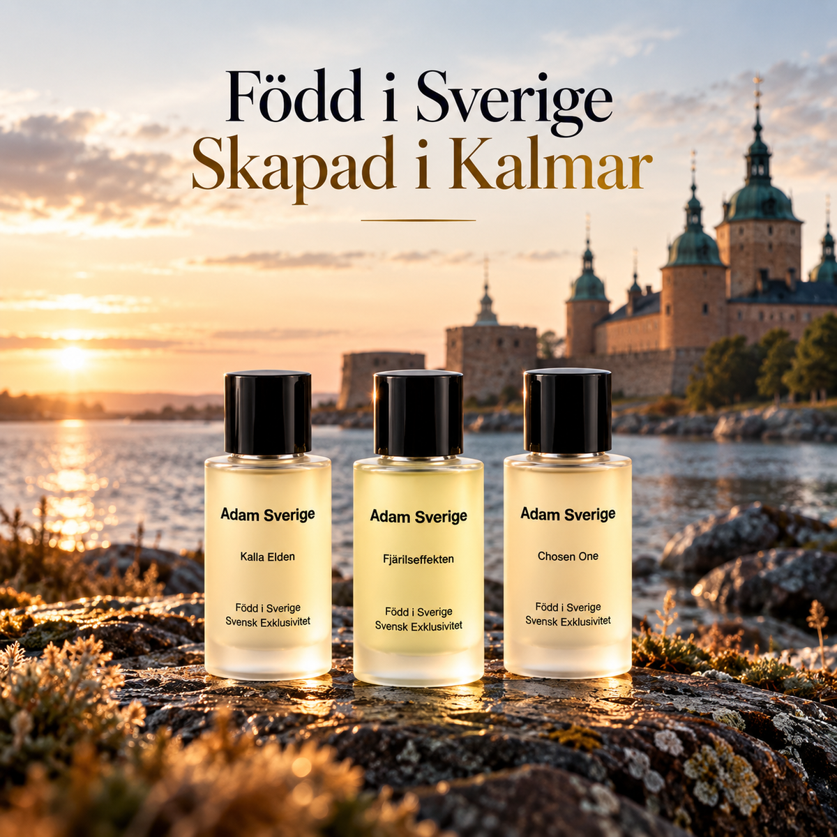 THE COLLECTION – Kalla Elden, Fjärilseffekten & Chosen One – 3 × 50 ml
