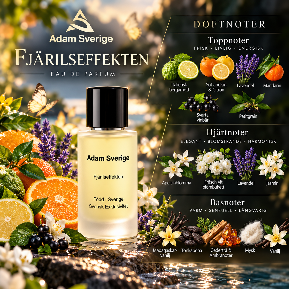 FJÄRILSEFFEKTEN - Eau de Parfum
