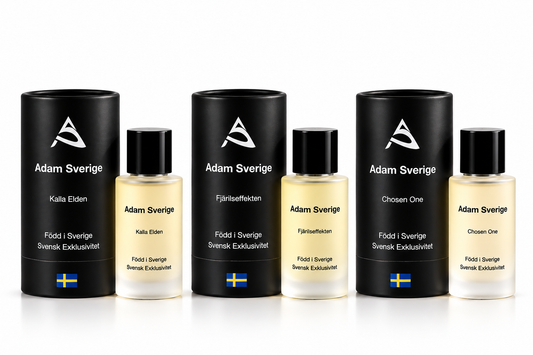THE COLLECTION – Kalla Elden, Fjärilseffekten & Chosen One – 3 × 50 ml