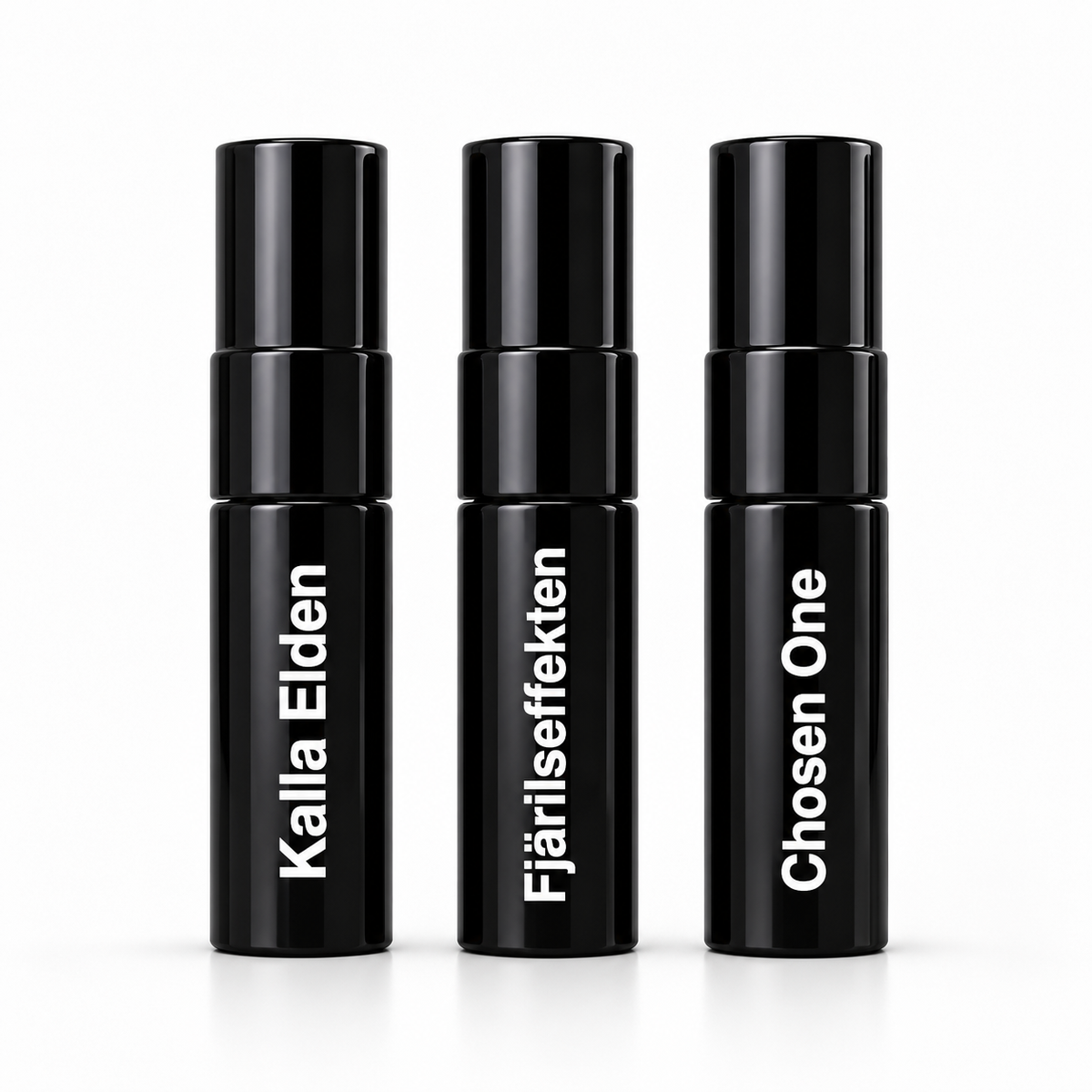 DISCOVERY SET – Kalla Elden, Fjärilseffekten & Chosen One – 3 × 3 ml